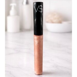 Victorias Secret EMBRACE Lip Gloss Shimmer Peach Pink 4g .14 oz